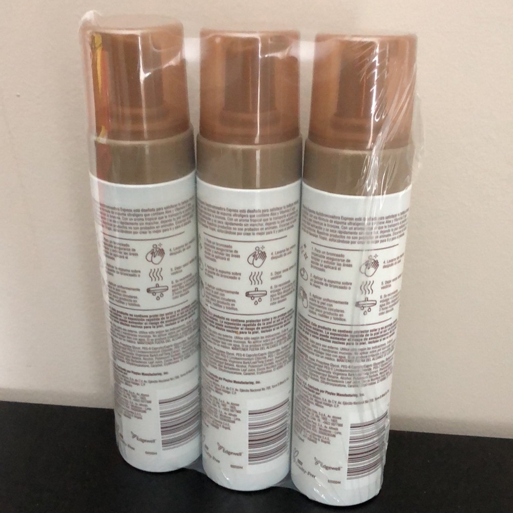 Pack of 3 Express Sunless Tanner - Brown - Picture 3 of 3